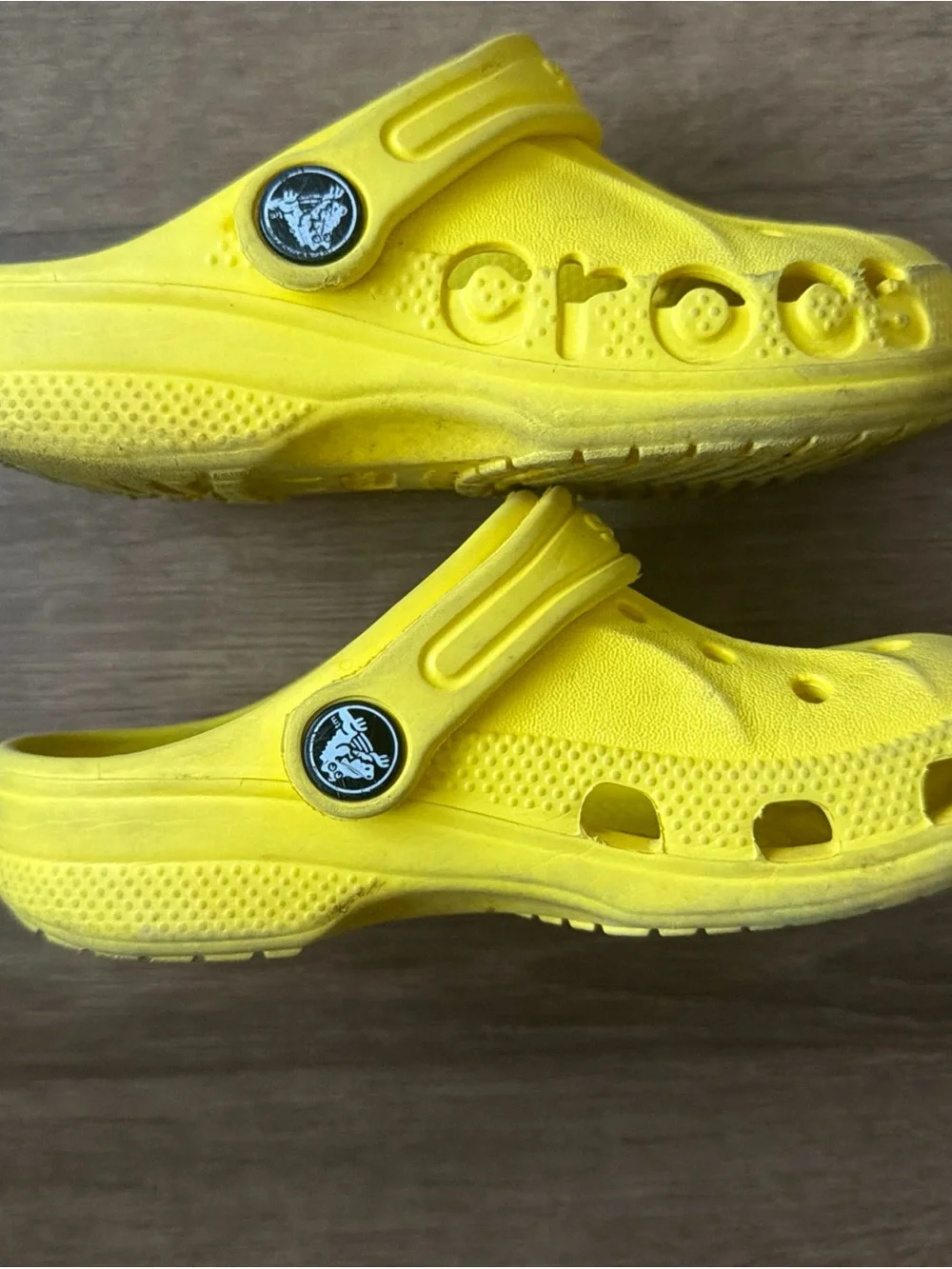 CROCS Kids Classic Clog in Yellow
